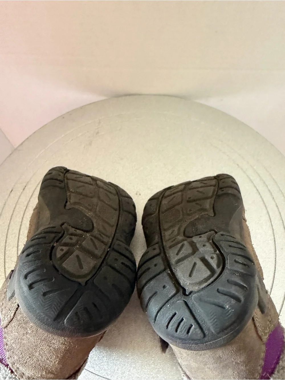 Keen knotch chukka mid High insulated boots size infant 5 Purple/Grey ColorWay